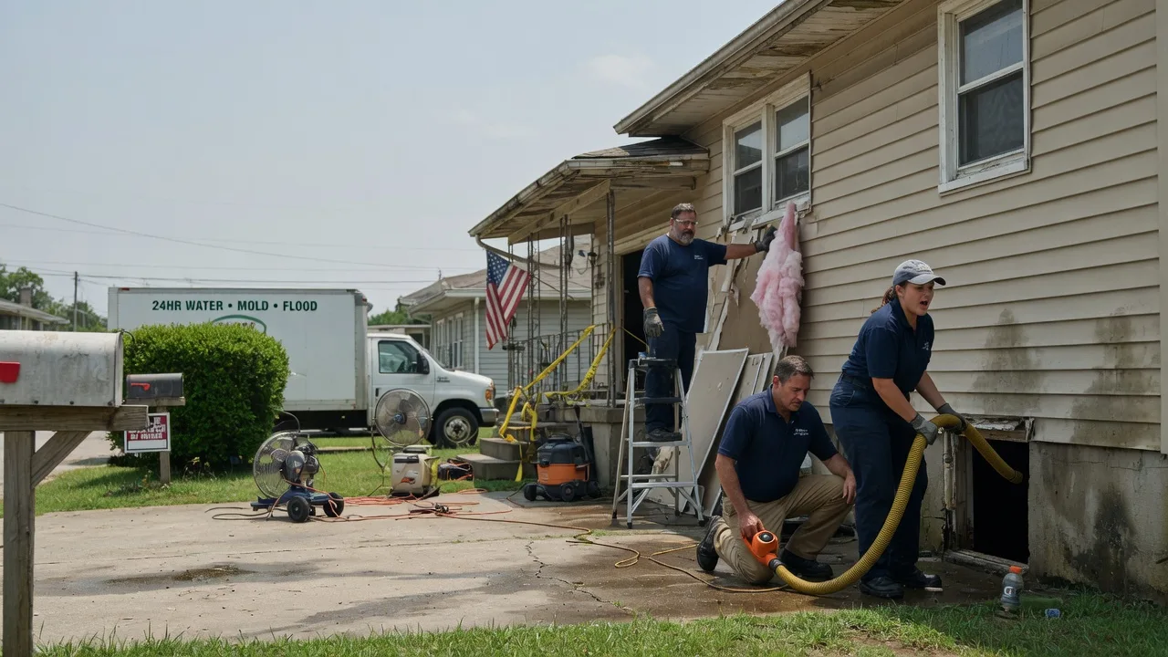 Water Damage Repair in Pleasant Hall, PA near me